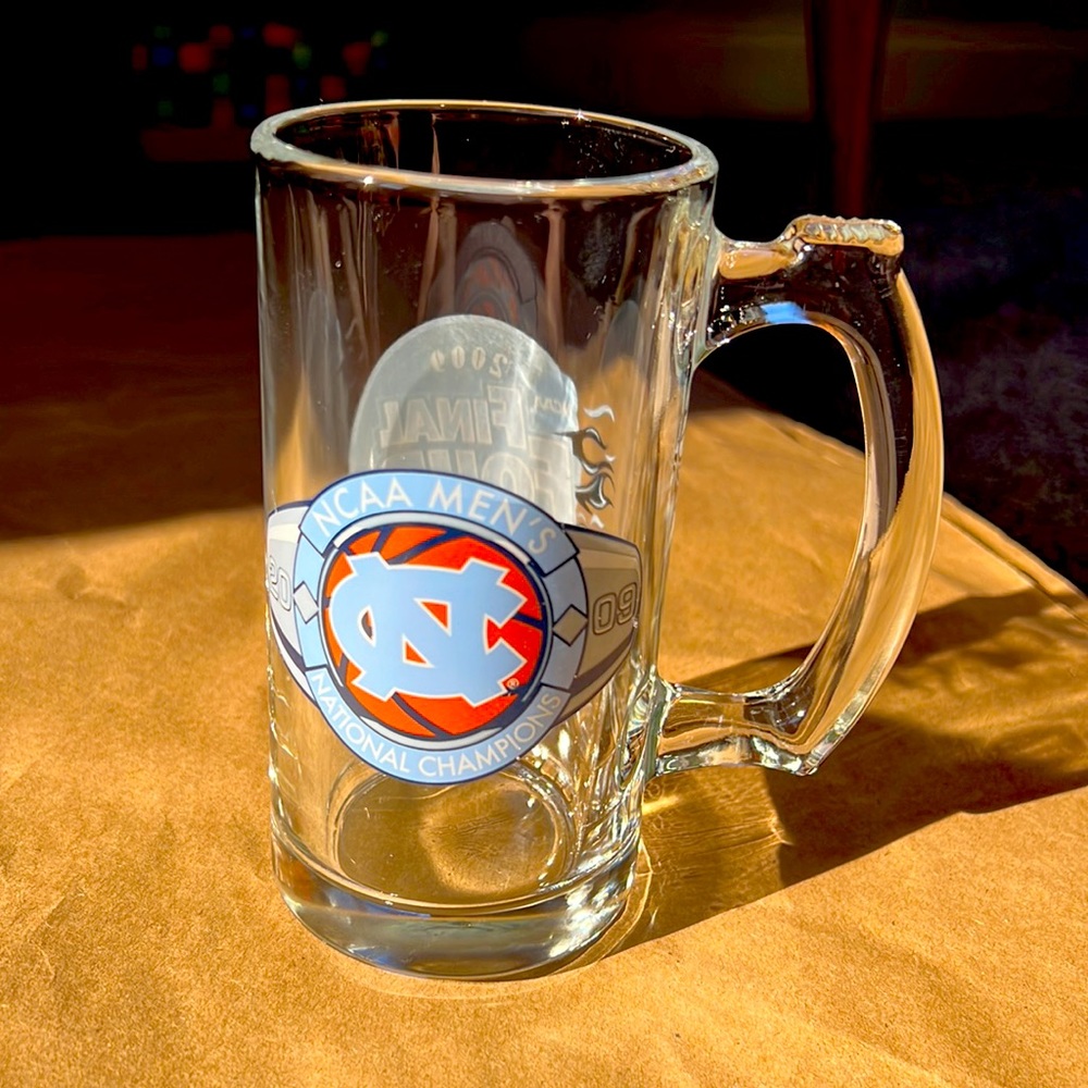 2009 UNC Men’s Basketball National Champions glass mug